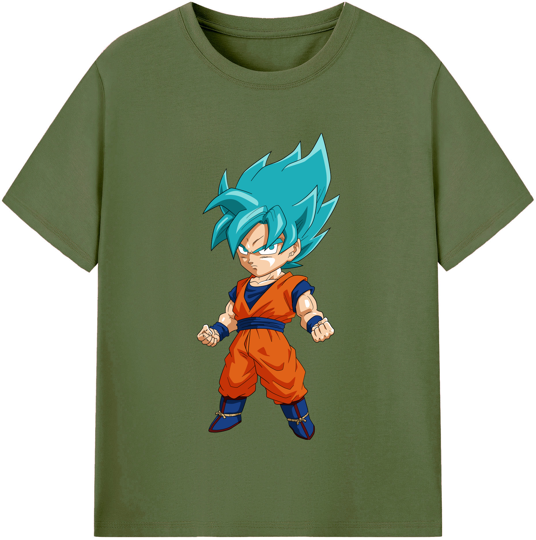 （画像用） ドラゴンボール 孫 悟飯（そんごはん）DRAGON BALL Son Gohan 綿100％半袖Tシャツ（フロントプリント）